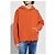 Dsquared2 Wollpullover mit Kapuze in Orange - Ansicht 3