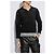 Diesel K-LORENZO Pullover schwarz aus Baumwolle - Ansicht 3