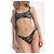 Braga de bikini Diesel gris con estampado camuflaje - vista 2