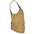 Chaleco a rayas Maje Vilatex en algodón beige - vista 2