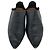 Acne Studios Babouche Slipper aus schwarzem Leder - Ansicht 3