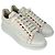 Sneakers Oversized Alexander Mcqueen in pelle bianca - vista 19