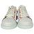 Sneakers Oversized Alexander Mcqueen in pelle bianca - vista 2