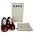 Baskets Loewe Flow Runner en daim bordeaux - vue 3