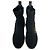 Sneakers Aftergame Louis Vuitton in nylon nero - vista 3