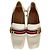 Mocassini Gucci Peyton con perle sintetiche in pelle bianca - vista 4