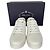 Sneakers basse Prada Logo in pelle bianca - vista 5