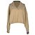 Maison Martin Margiela Maison Margiela Cold Shoulder Pullover aus beiger Wolle