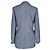Sandro Huguita Einreihiger Blazer aus blauer Viskose - Ansicht 3
