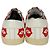 Céline Sneakers Celine Eye-Print in pelle bianca e rossa - vista 14