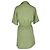 Vestido corto cruzado Sandro en algodón verde - vista 3