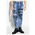 Jeans Big Brother Dsquared2 blu in cotone carrot fit - vista 3