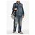 Autre Marque Camicia in denim MISBHV blu cotone - vista 2