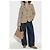 Blazer Rag & Bone de lana con estampado glen check beige y marrón - vista 2