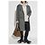 Dsquared2 Grey Wool Double Breasted Coat - view 2