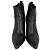Acne Studios Stiefeletten mit hohem Absatz aus schwarzem Leder - Ansicht 2