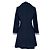 Mini abito a maniche lunghe Sandro in poliestere blu navy - vista 2