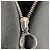 Mini abito a maniche lunghe con zip Maje in poliestere nero - vista 10