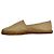 Espadrillas basse Tory Burch Logo in pelle beige - vista 10