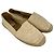 Espadrillas basse Tory Burch Logo in pelle beige - vista 6