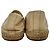 Espadrillas basse Tory Burch Logo in pelle beige - vista 7