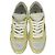Sneakers basse Prada Downtown in pelle gialla e bianca - vista 11