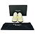 Sneakers basse Prada Downtown in pelle gialla e bianca - vista 16