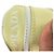 Sneakers basse Prada Downtown in pelle gialla e bianca - vista 4