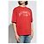 T-shirt rossa con logo Dsquared2 in cotone - vista 3