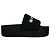 Givenchy Logo Platform Slide Sandals in Black Rubber