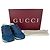 Sneakers Gucci Re-Motion in nylon blu e camoscio - vista 6