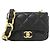 Borsa a spalla Chanel in agnellino