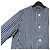 Autre Marque Abrigo sin cuello de rayas 45R - vista 3