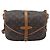 LOUIS VUITTON Monogram Saumur 30 Shoulder Bag M42256 LV - vista 13
