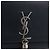 Autre Marque Saint Laurent Kate Chain Shoulder Bag Leather Navy Silver - vista 15