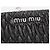 Miu Miu Matelasse Chain Shoulder Bag Leather Black Silver - vista 18