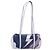 Miu Miu Hand Bag Suede Navy Silver - vista 2