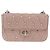 Miu Miu Studs Chain Shoulder Bag Leather Pink Silver - vista 13