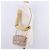 Miu Miu Studs Chain Shoulder Bag Leather Pink Silver - vista 26