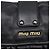 Miu Miu Gathered Hand Bag Leather 2way Black Gold - vista 20