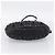 Miu Miu Gathered Hand Bag Leather 2way Black Gold - vista 5