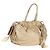 PRADA Hand Bag Leather 2way Gold