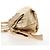 PRADA Hand Bag Leather 2way Gold - vista 3
