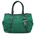 PRADA Handtasche Nylon 2way Grün Silber - Ansicht 13