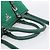 PRADA Handtasche Nylon 2way Grün Silber - Ansicht 7