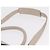 Trapèze Céline CELINE Trapeze Hand Bag Leather 2way Beige Gold - vista 15