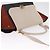 Trapèze Céline CELINE Trapeze Hand Bag Leather 2way Beige Gold - vista 6