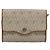 Christian Dior Honeycomb Canvas Shoulder Bag PVC Beige Gold - vista 2