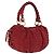 Miu Miu Hand Bag Leather Red Gold