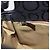 Salvatore Ferragamo Gancini Shoulder Bag Canvas Black Silver - vista 19